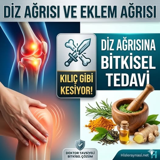 Diz Ağrısına Bitkisel Tedavi. galerisi resim 1