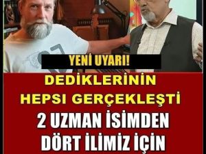 4 ilimiz uyarıldı