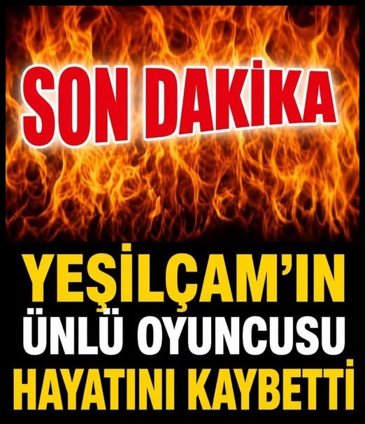 Büyük bir yıldız daha kaydı. Sevilen ismi kayybettık.