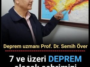 Prof. Dr. Semih Över Açıkladı