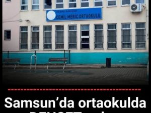 Samsun'da yaşandı