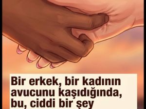 Bir başkasının avucunu kaşıma hareketin anlamı
