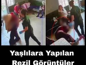 Huzurevinde Yaşlılara eziyet Ettiler..