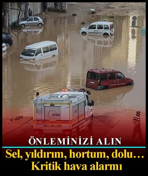 Meteoroloji sarı kodla uyardı galerisi resim 1