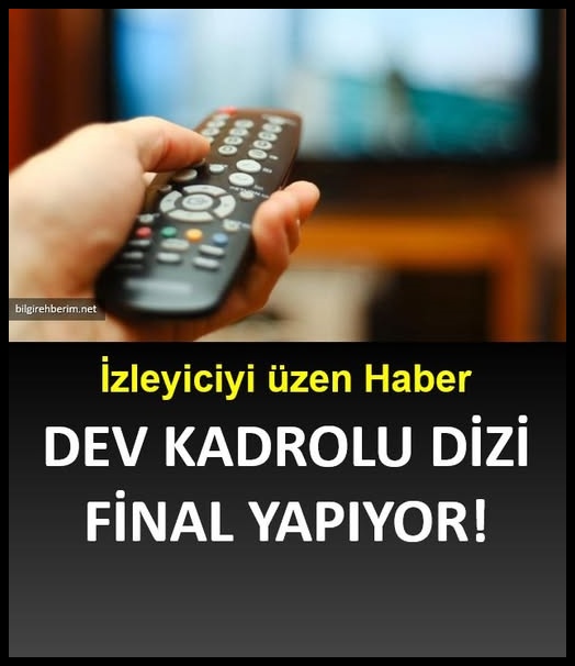 Kanal dizinin fişini çekti!