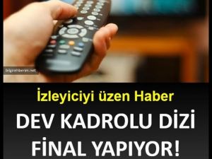 Kanal dizinin fişini çekti!