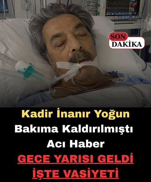 Türk sinemasının usta adı Kadir İnanır