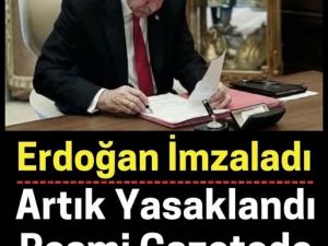 Aman dikkat artık yasak!
