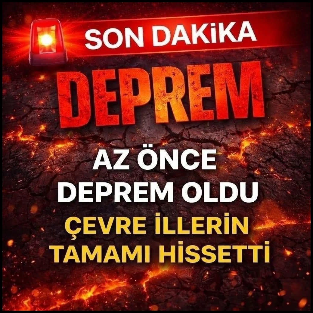 Arka Arkaya Güçlü Deprem Oldu..