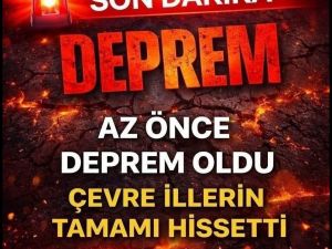 Arka Arkaya Güçlü Deprem Oldu..
