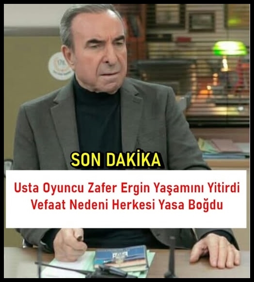 Ünlü Oyuncu Zafer Ergin galerisi resim 1