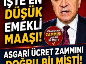 En düşük emekli maaşı..