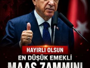 Az önce açıkladı..