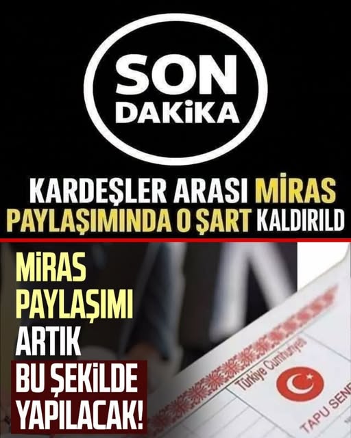 Kardeşler arası miras paylaşımı