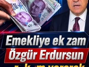 Emekliye ek zam