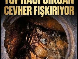 Toprağı sıksan cevher fışkırıyor.