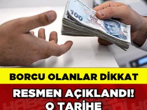 BORCU OLANLAR DİKKAT!