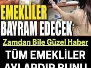 Milyonlarca emekli ve memur