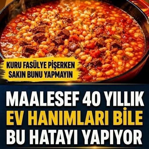 KURU FASULYE PİŞERKEN