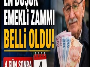 Emeklinin zammı belli oldu.
