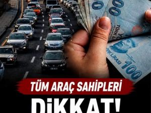 Araç Sahiplerini İlgilendiren Haber