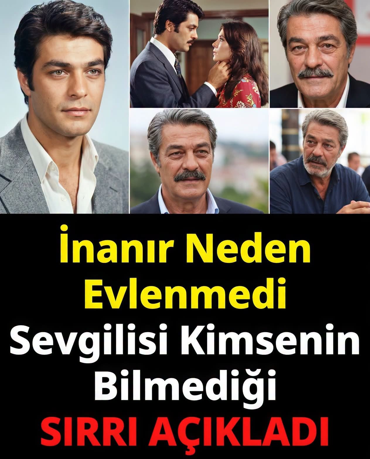 Yeşilçam’ın usta sanatcısı Kadir İnanır
