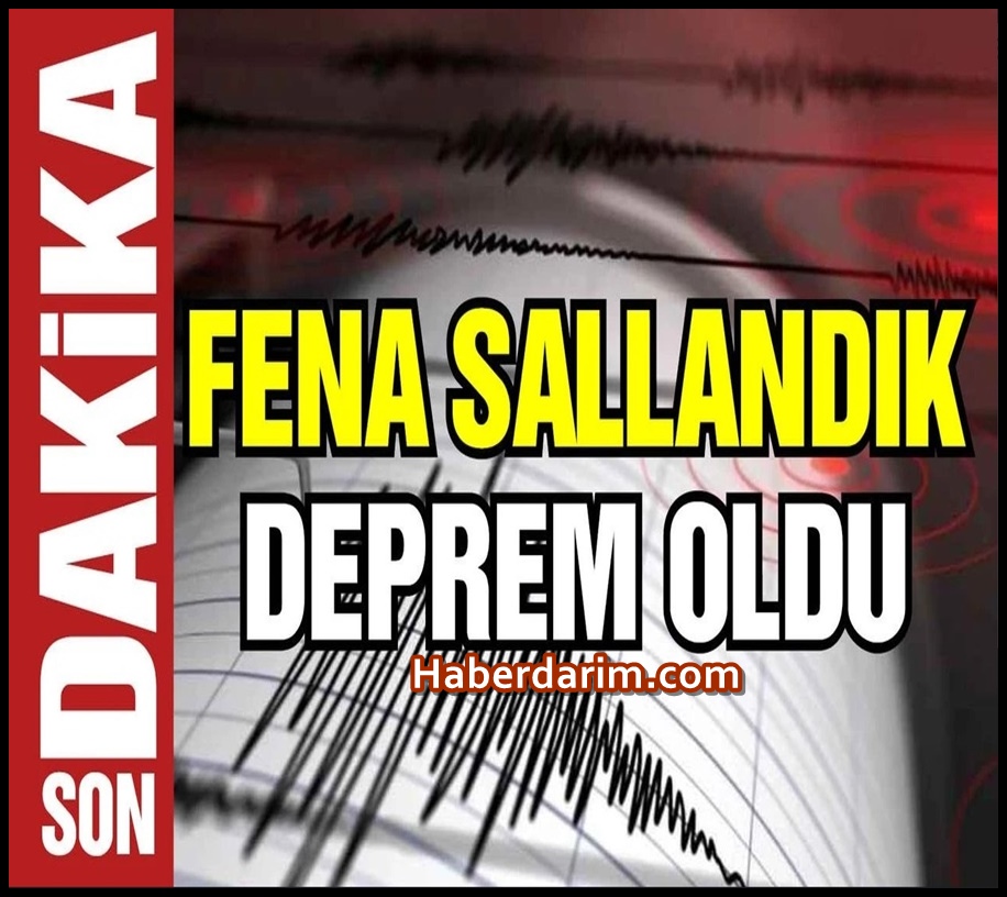5,3 büyüklüğünde deprem!