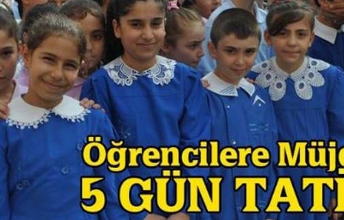 ÖĞRENCİLERE MÜJDE! OKULLAR 5 GÜN TATİL EDİLİYOR! galerisi resim 7