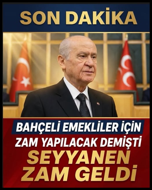 Bahçeliden Zam Müjdesi