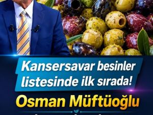 Kansersavar besinler listesinde ilk sırada
