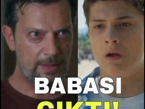 Babası çıktı!