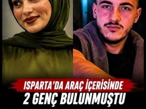 Isparta’da araç içerisi