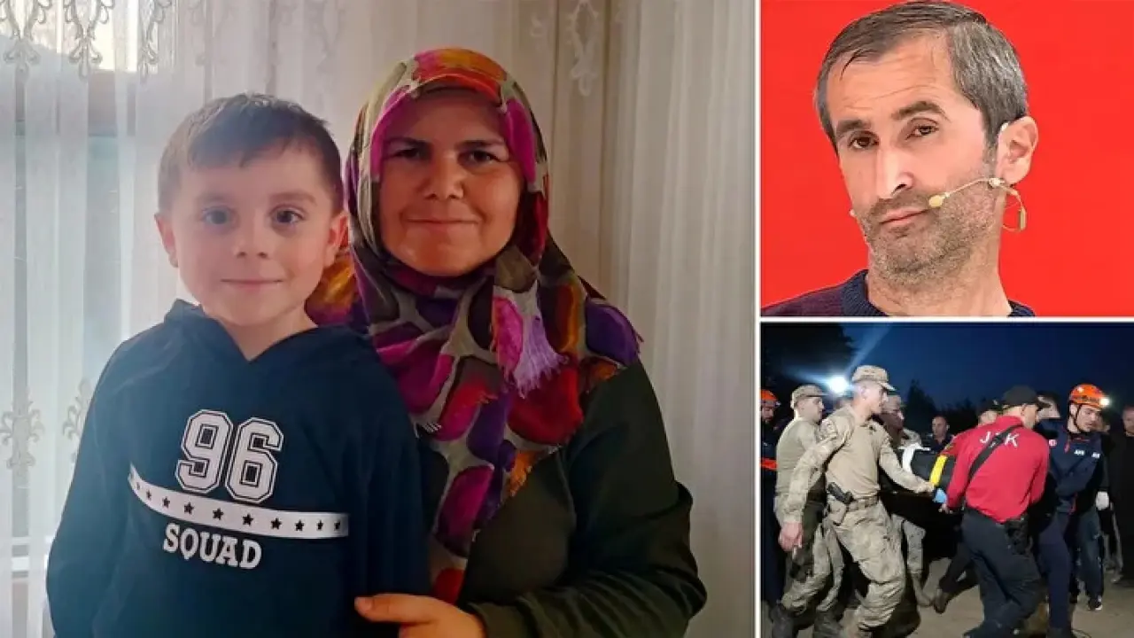 Huriye Helvacı ve 5 yaşındaki oğlu galerisi resim 3