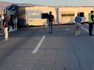 Son dakika otobüs kazası
