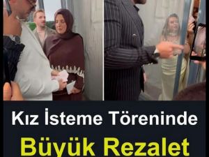 Kız İsteme Töreninde Büyük Rezalet