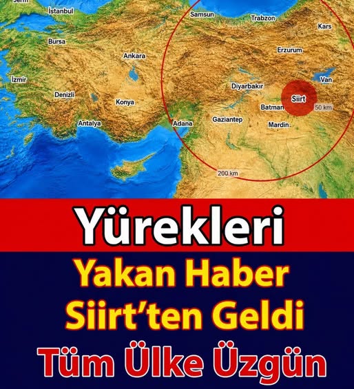 Son dakika Siirt'te acı haber