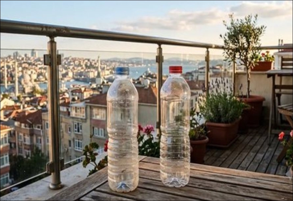 Balkonlara pet şişe galerisi resim 2