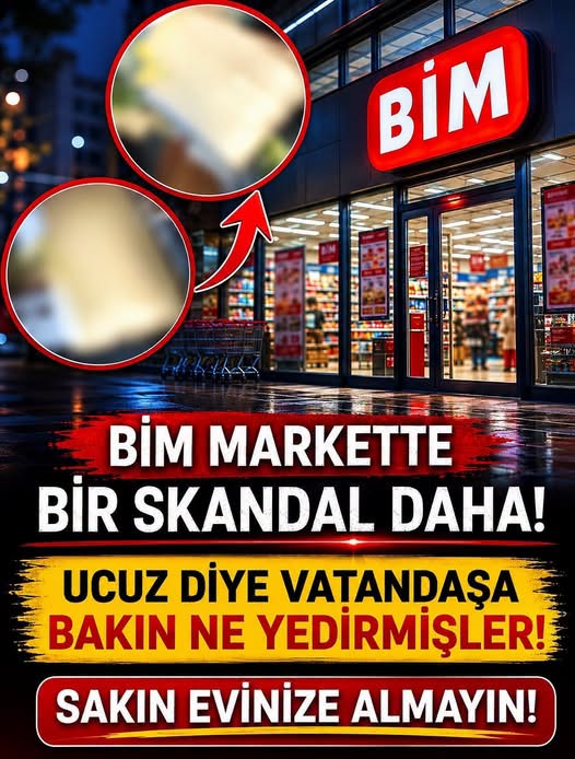 Markette bir skandal daha