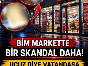 Markette bir skandal daha