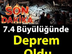 Son zamanlarda yaşanan depremin en büyüğü