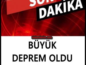 Bir Çok İlimizde Hiiedilen Kuvvetli Deprem OLdu..