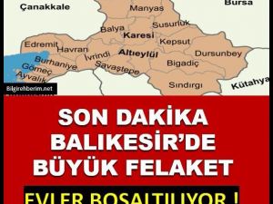 Son dakika Evler boşaltılıyor