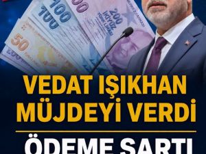 Vedat Işıkhan Müjdeyi Verdi