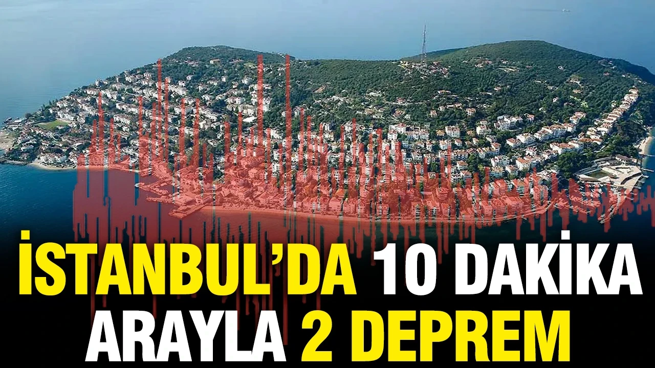 İstanbul'da peş peşe deprem! galerisi resim 1