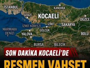Kocaeli'de yaşandı