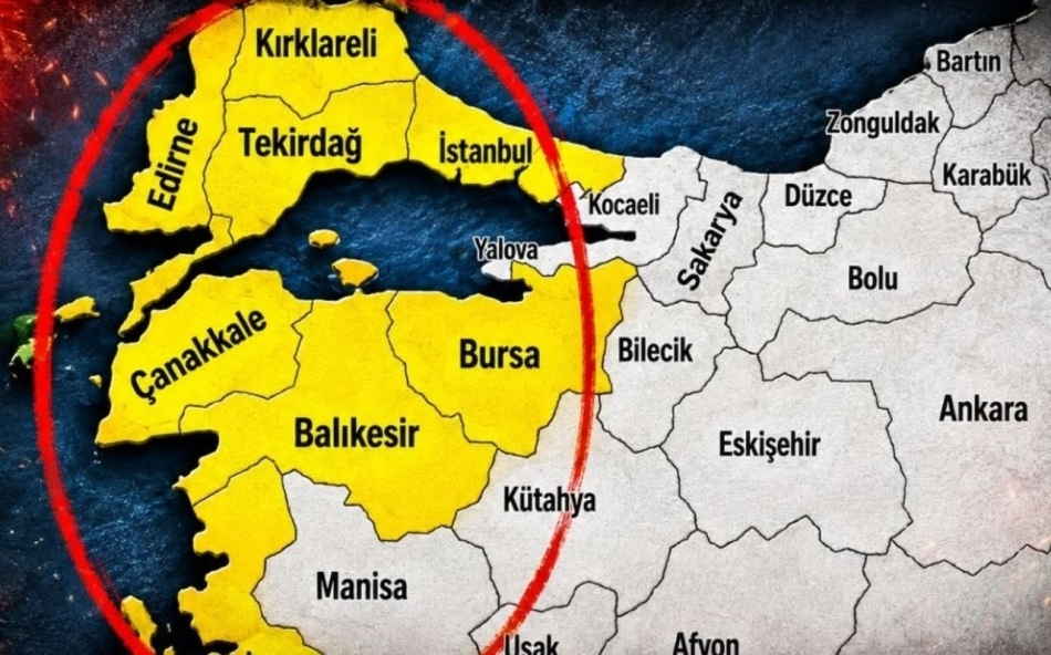İstanbul,Bursa,Çanakkale için kritik uyarı galerisi resim 1