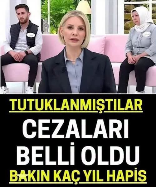 Cezaları belli oldu