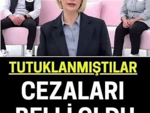 Cezaları belli oldu