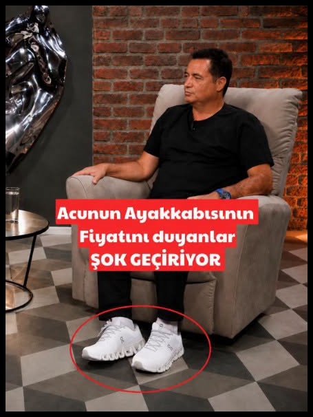 Acun Ilıcalı'nın giydiği ayakkabı