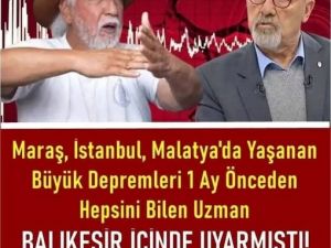 Yeniden uyardı